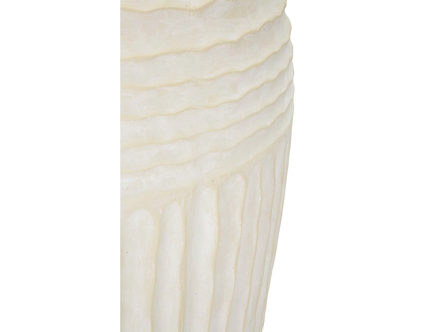 Vase en magnésie Icicle 39 x 56 cm