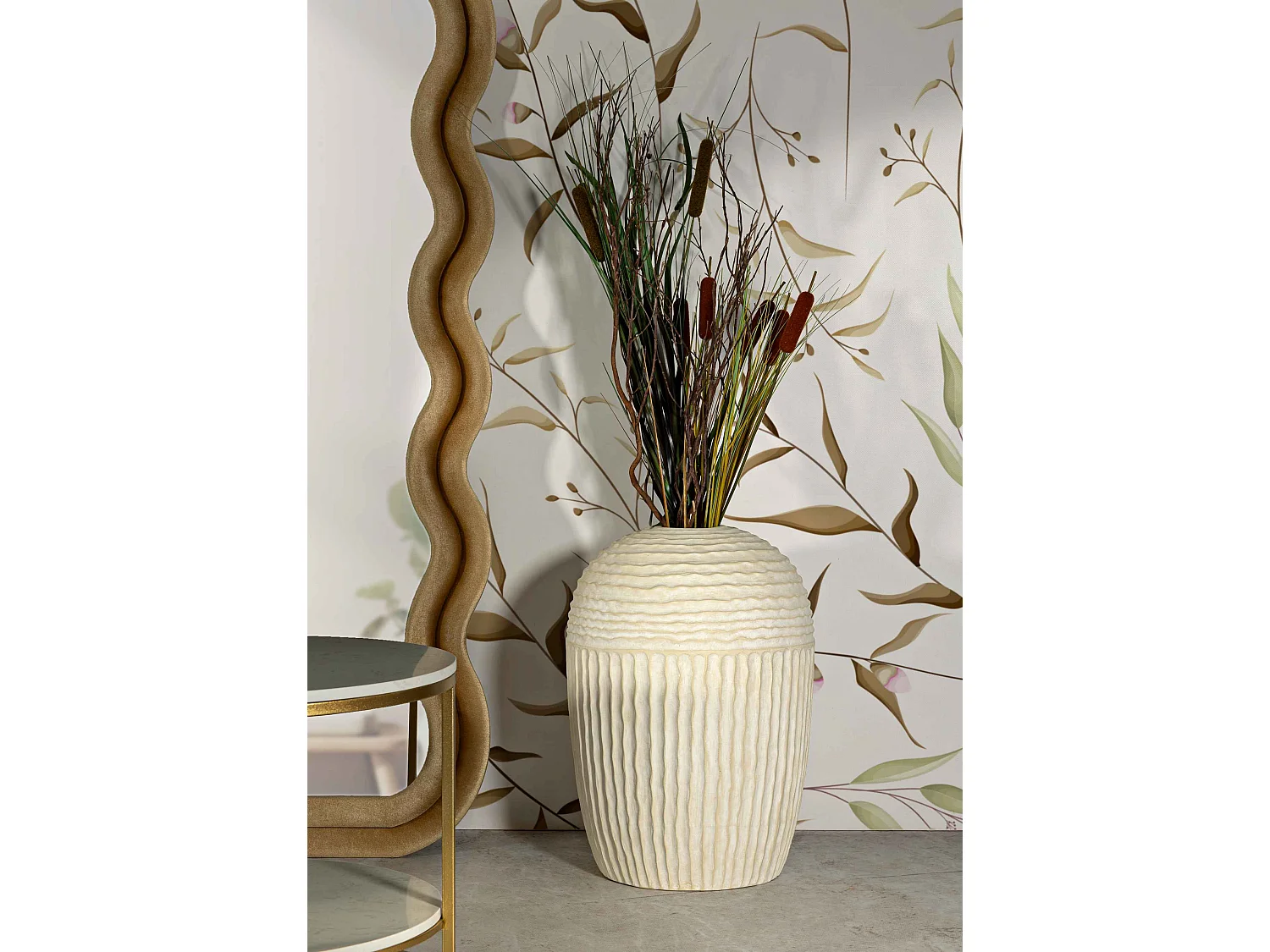 Vase en magnésie Icicle 39 x 56 cm