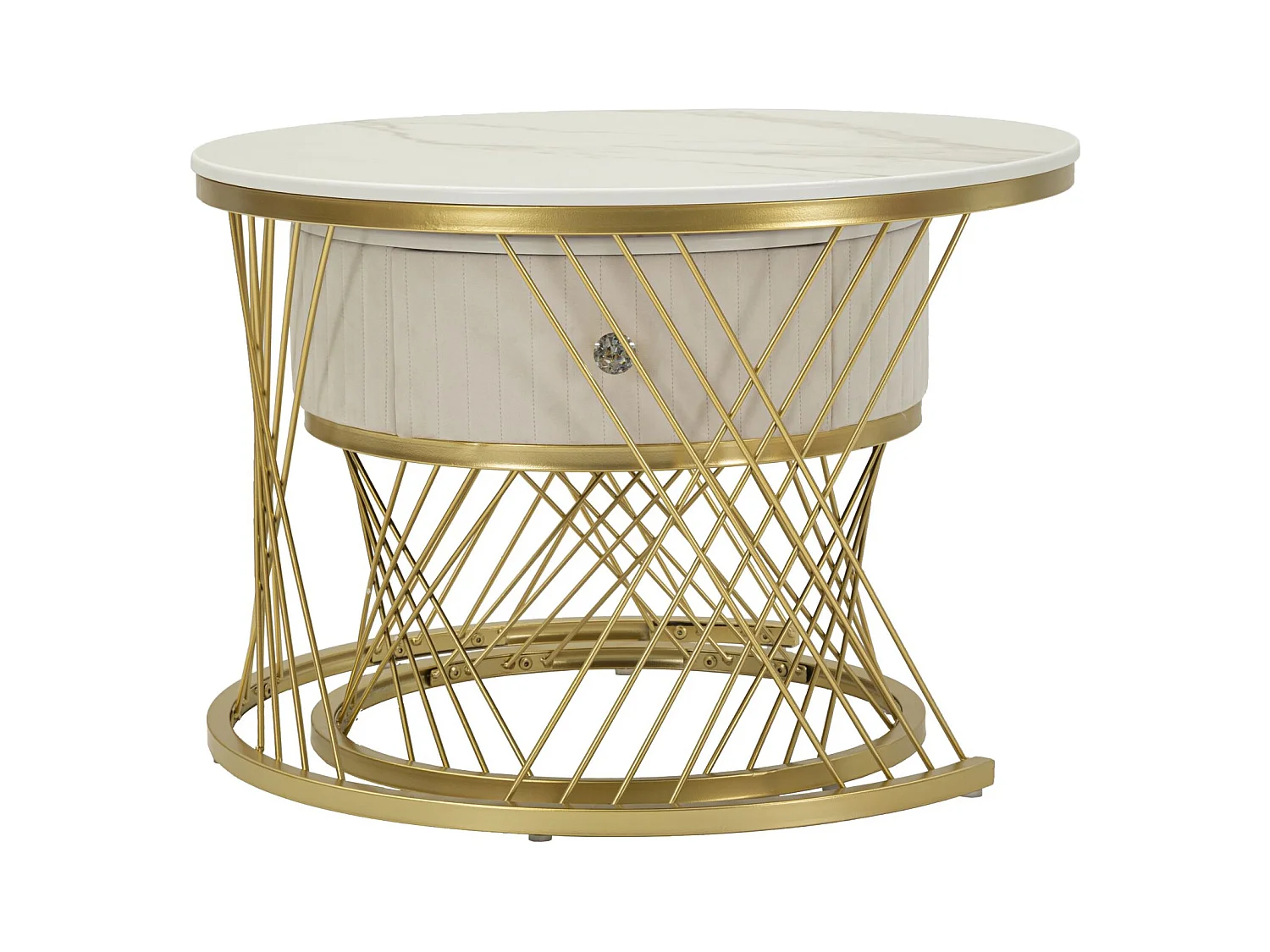 Set de 2 tables d'appoint gigognes en mdf Votix