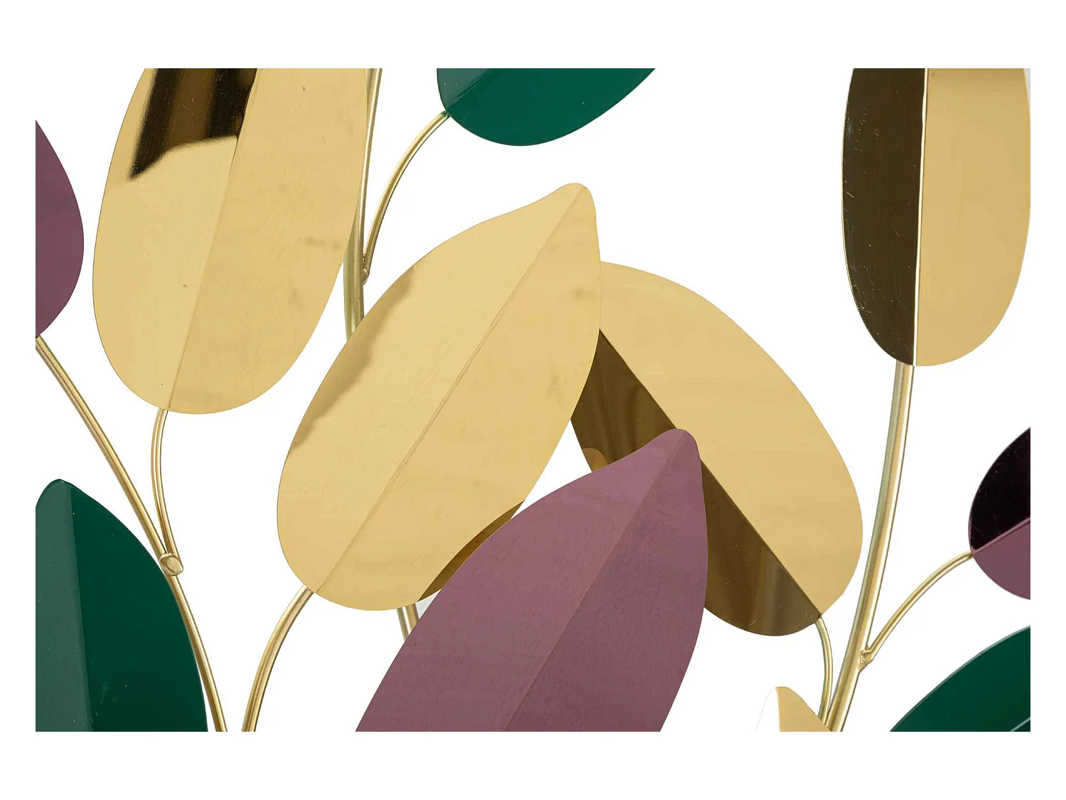 Pannello decorativo in 3D foglie cm 81,9x3,8xx97