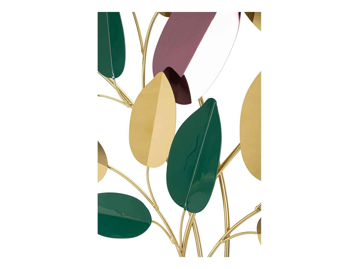 Pannello decorativo in 3D foglie cm 81,9x3,8xx97