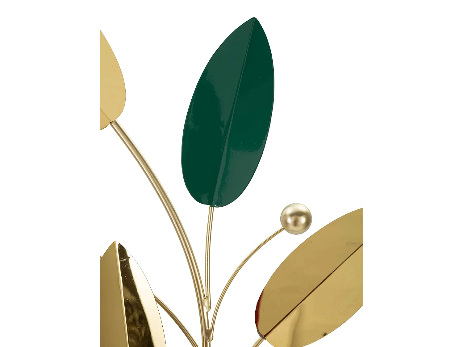 3D decoratief paneel met bladeren, 59x3,8x98,4 cm