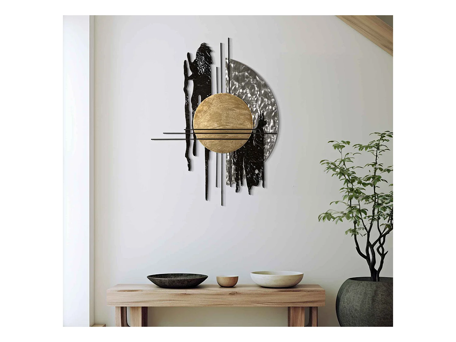 Panneau décoratif 3D abstrait cm 78x5x102