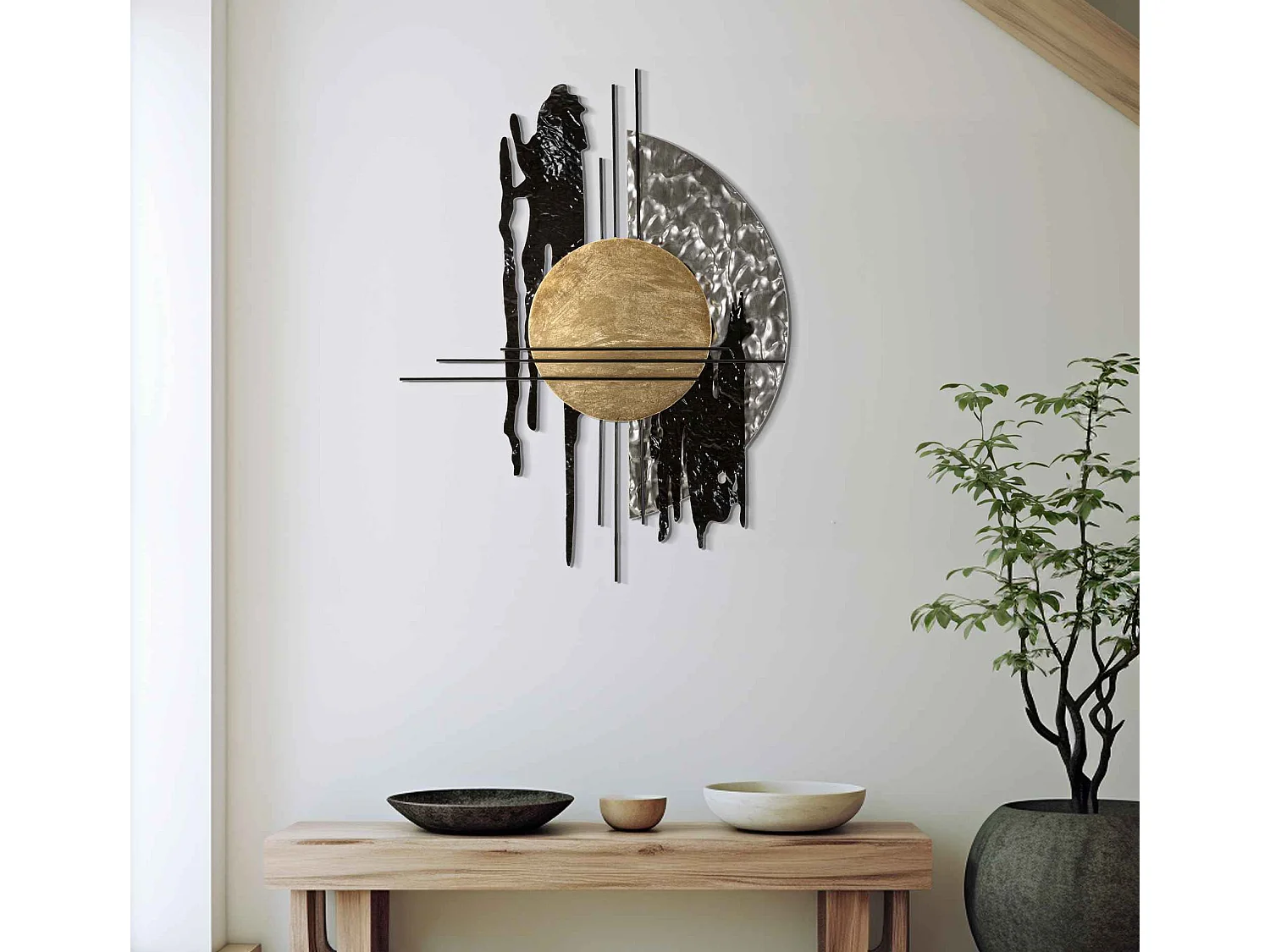 Abstract 3D decoratief paneel 78x5x102 cm