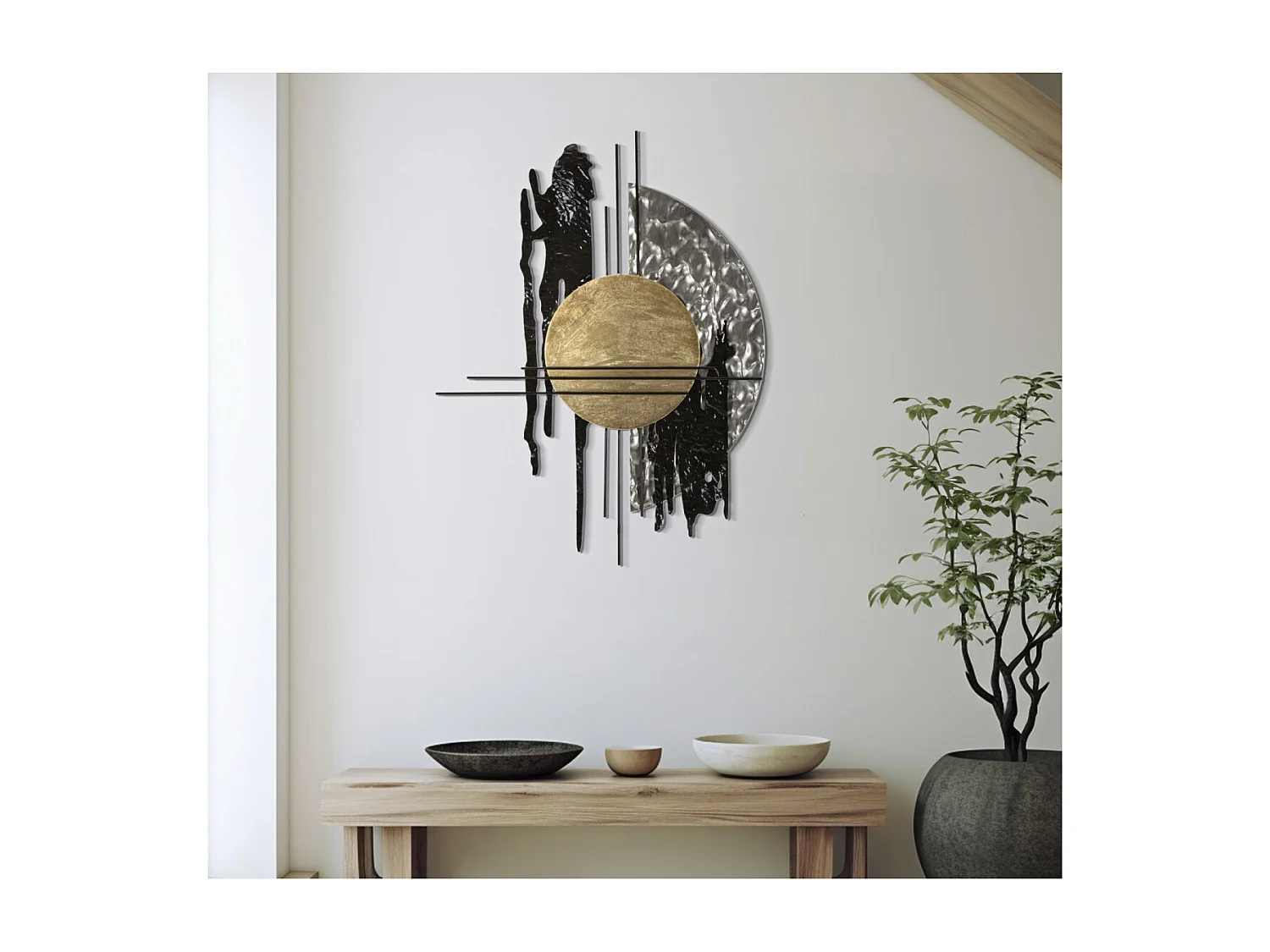 Abstract 3D decoratief paneel 78x5x102 cm