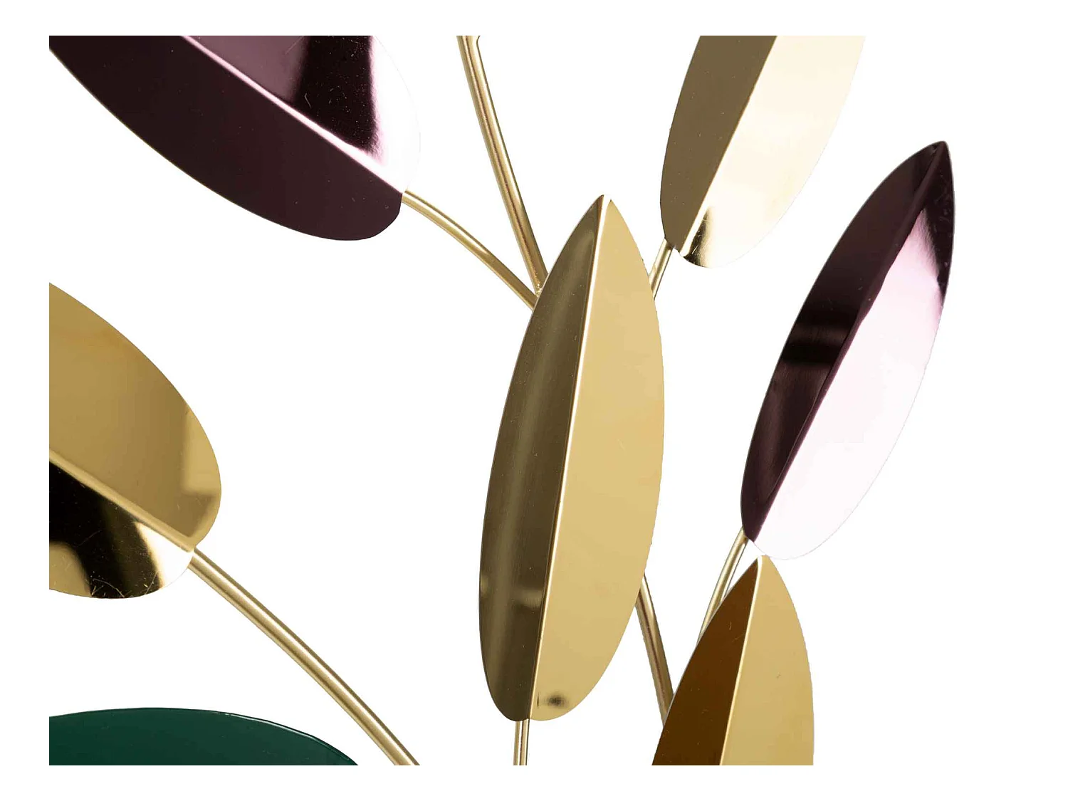 Pannello decorativo in 3D foglie cm 31x1,9x61