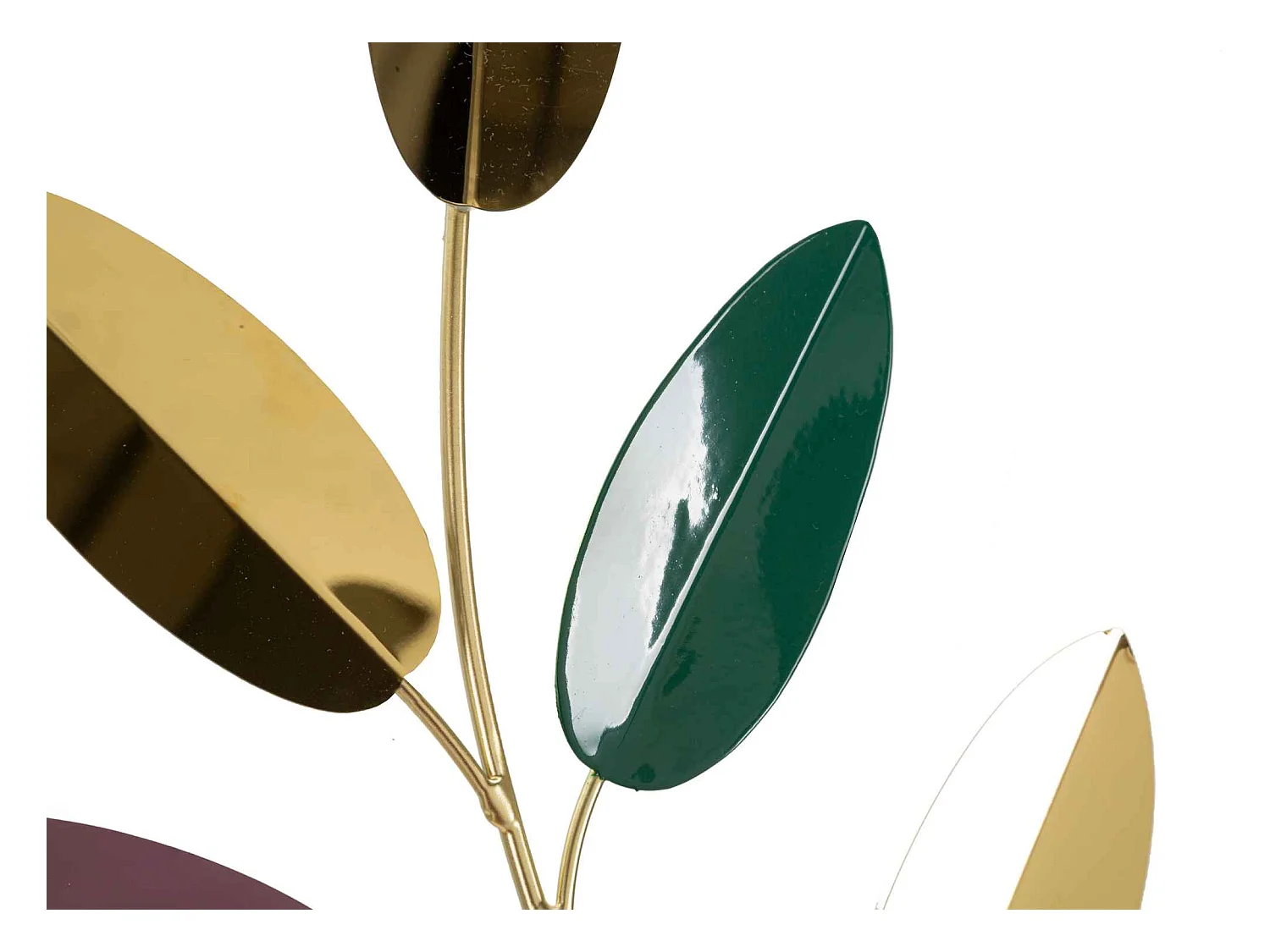 Pannello decorativo in 3D foglie cm 31x1,9x61