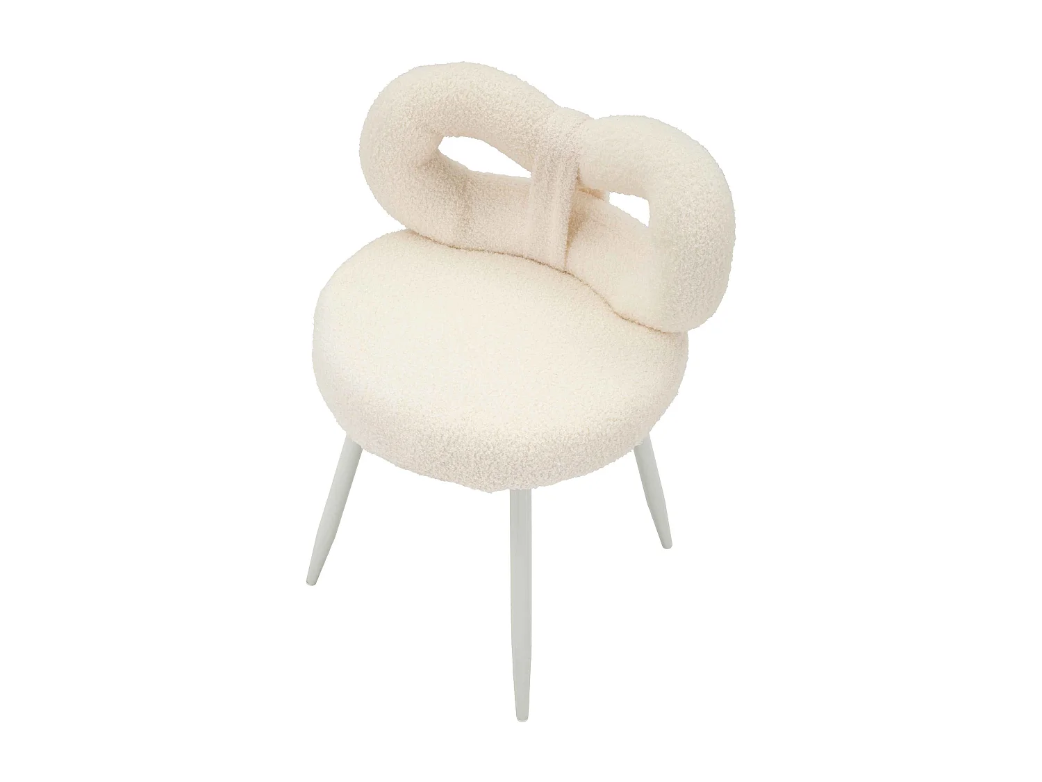 Chaise en tissu éponge Ilary 40 x 67 cm