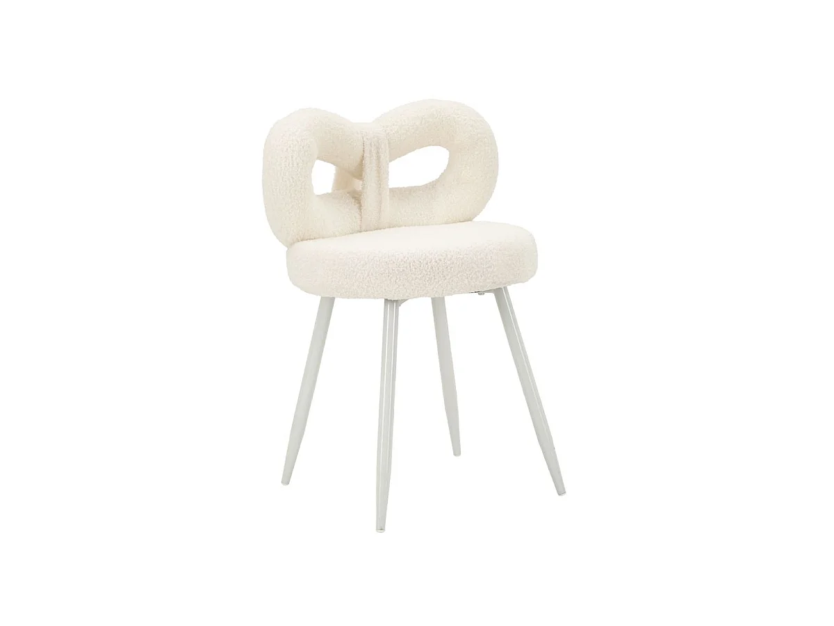 Chaise Enfant Design "Ilary" 67cm Blanc