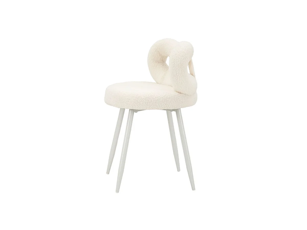Chaise Enfant Design "Ilary" 67cm Blanc