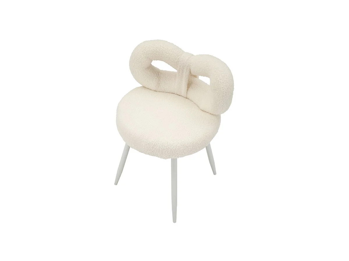 Chaise Enfant Design "Ilary" 67cm Blanc