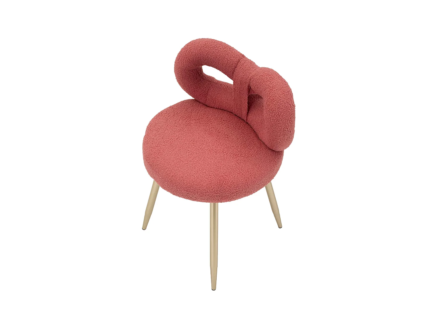 Chaise en tissu éponge Ilary 40 x 67 cm