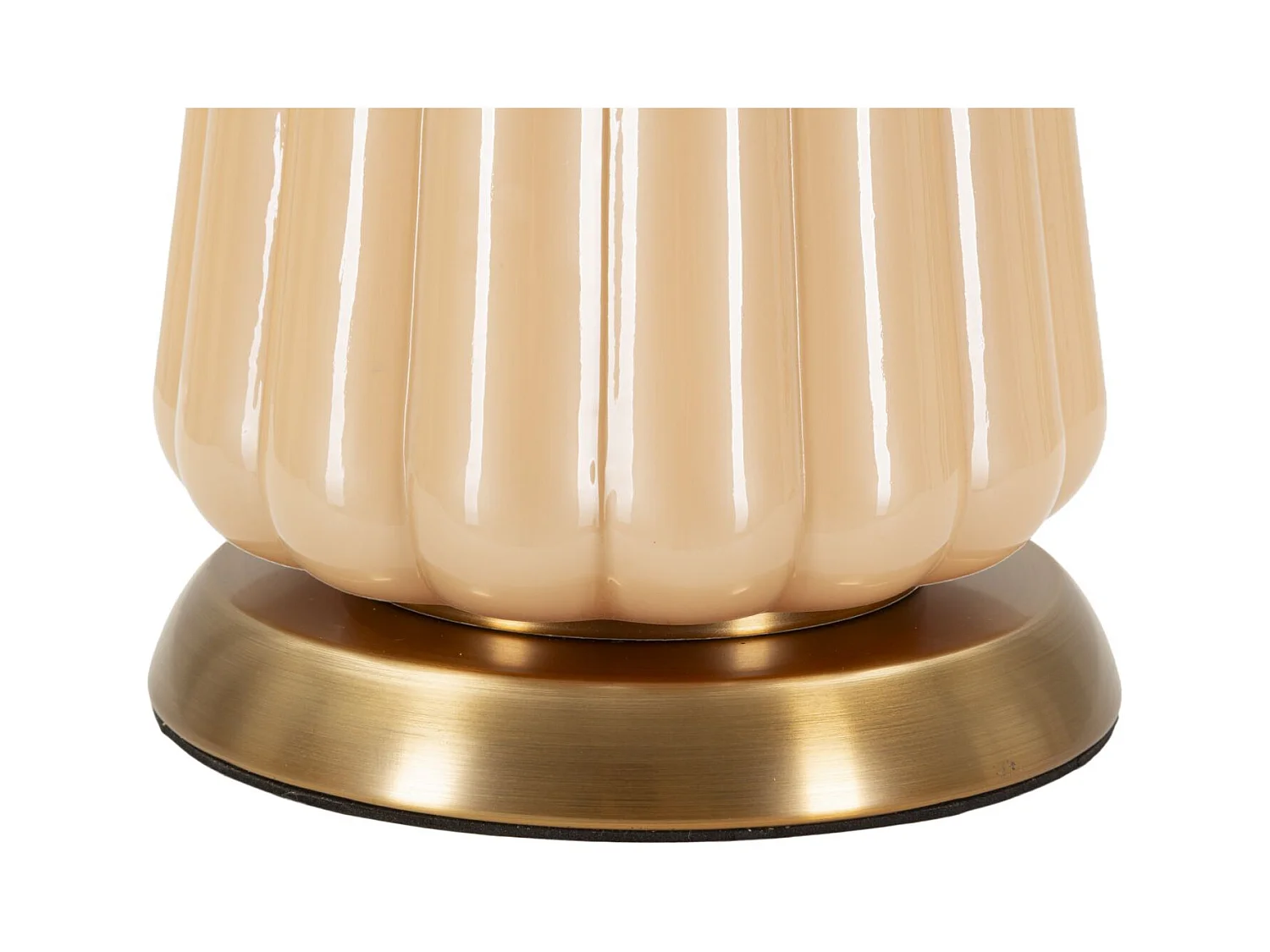 Lampe de table en verre nacré cm ø 36,5x68,5