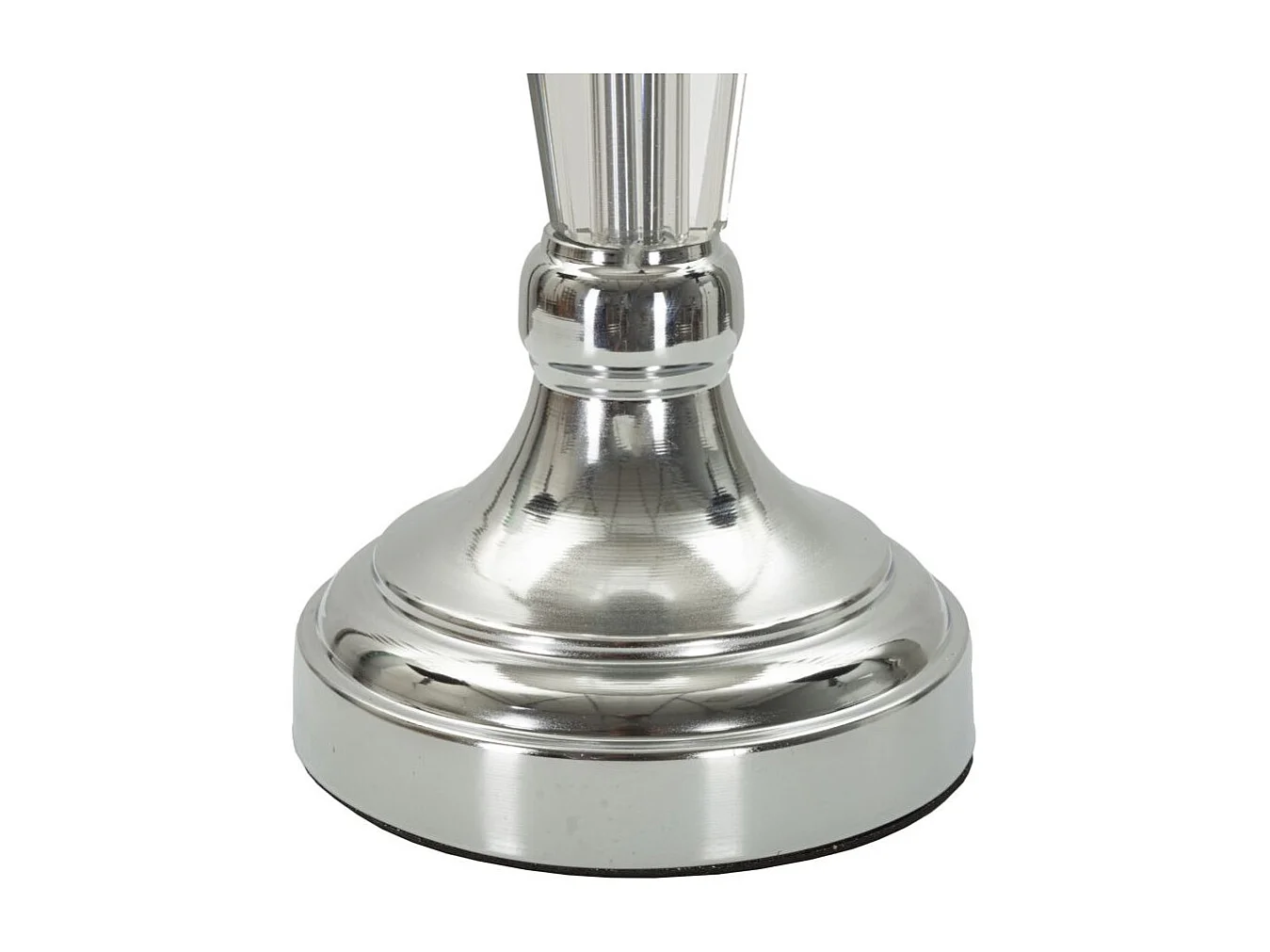 Lampe à Poser en Métal "Tolly" 56cm Argent