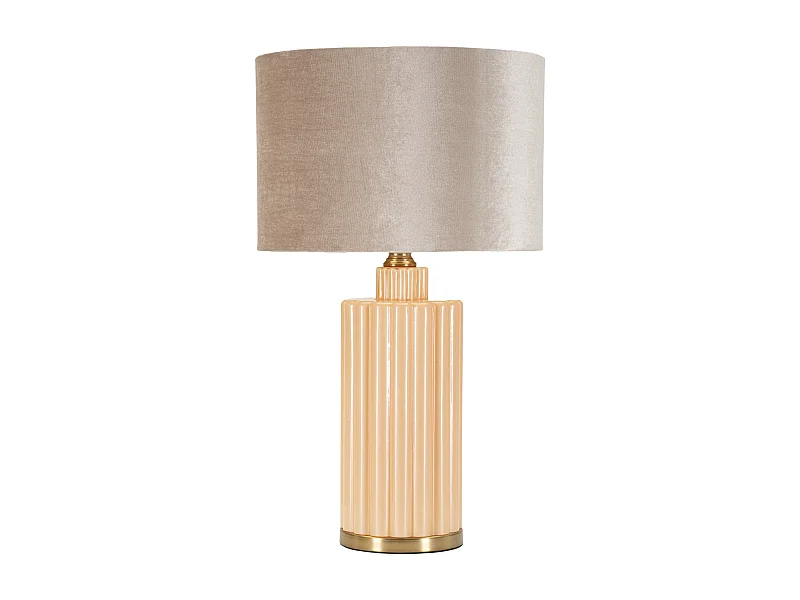 Lampe de table en verre nacré cm ø 40,5x69,5