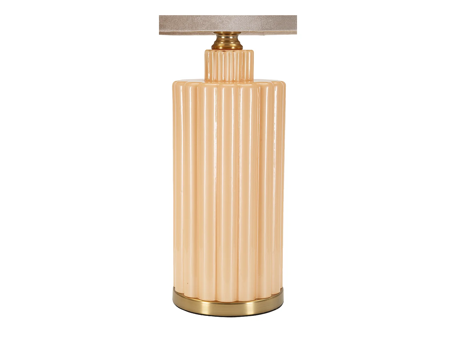 Lampe de table en verre nacré cm ø 40,5x69,5