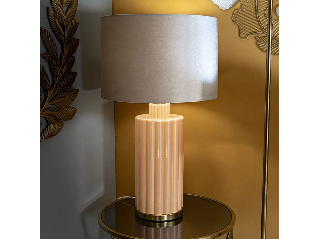 Lampada da tavolo in vetro perla cm ø 40,5x69,5