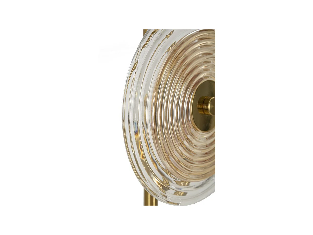 Lampe à Poser Design en Verre "Venice" 63cm Or