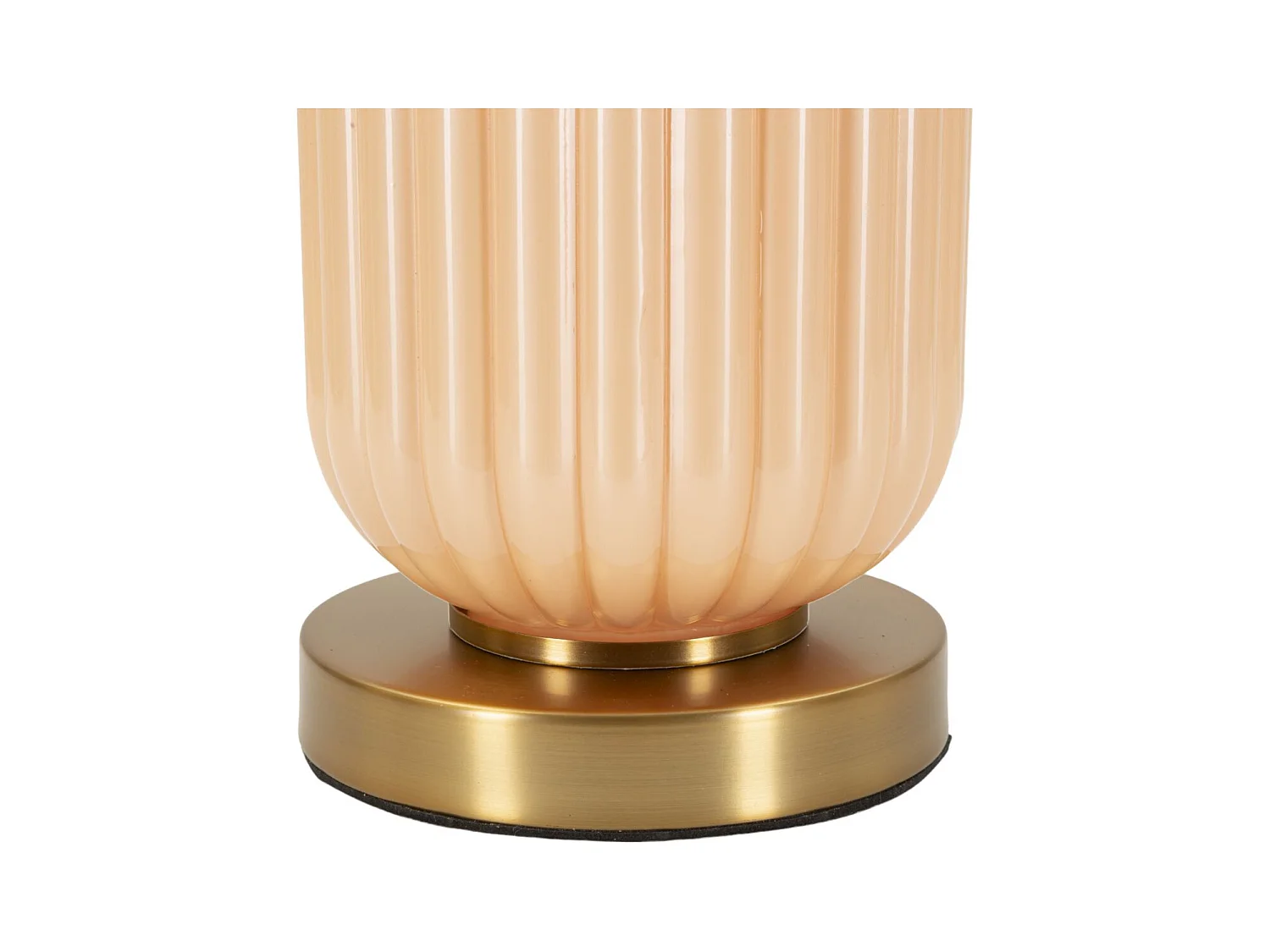 Lampe de table en verre nacré cm ø 35,5x64