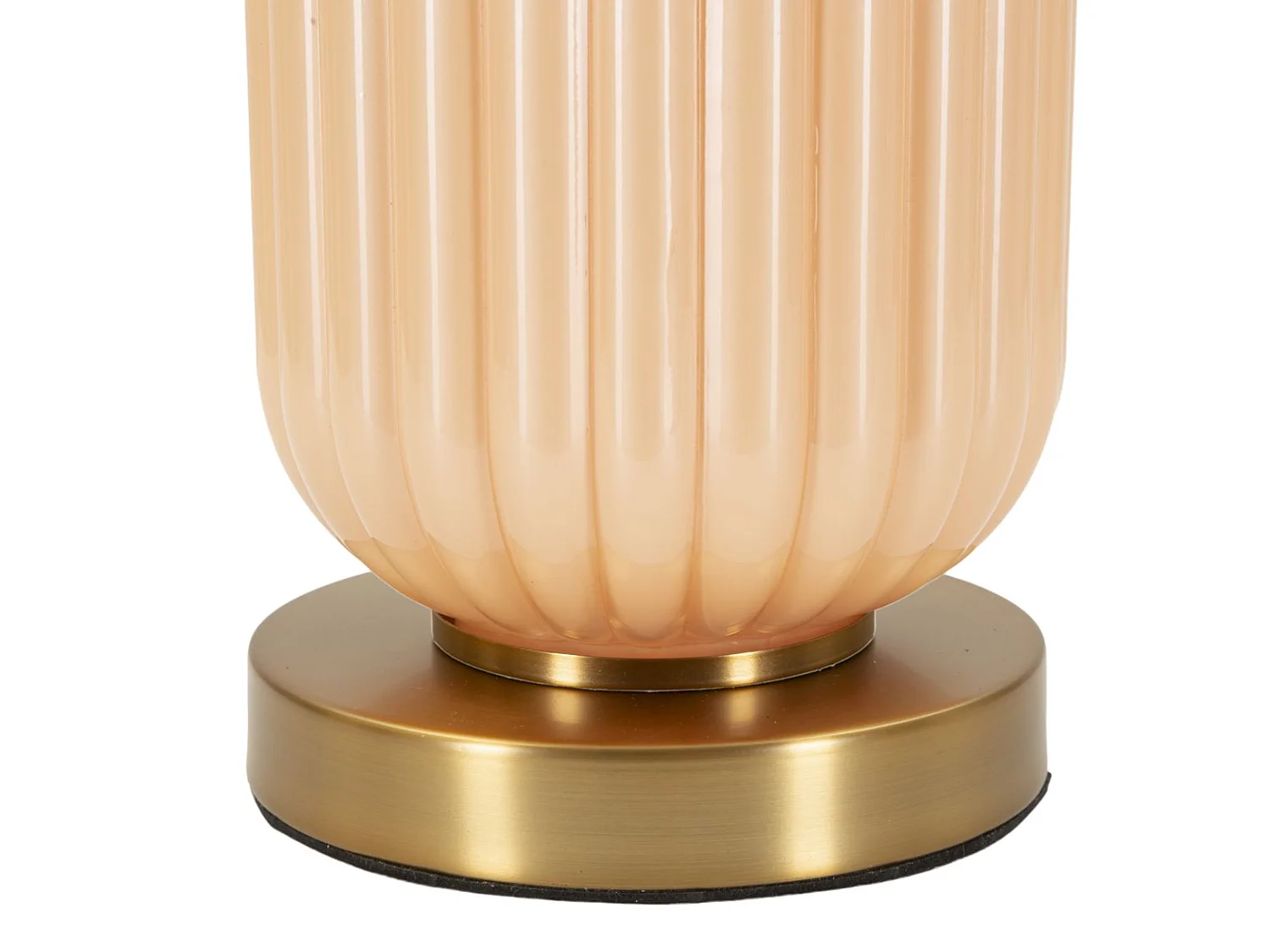 Lampe à Poser "Perly" 64cm Perle & Or