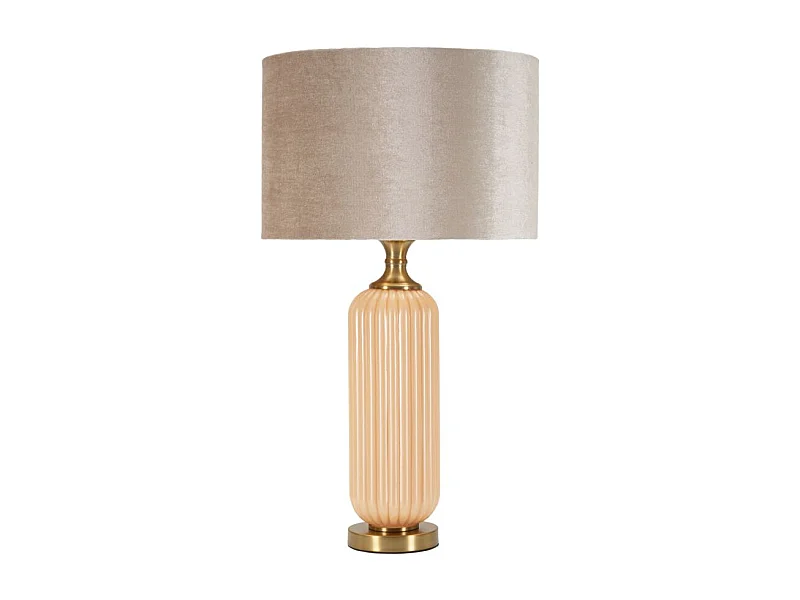 Tafellamp van parelglas cm ø 35,5x64