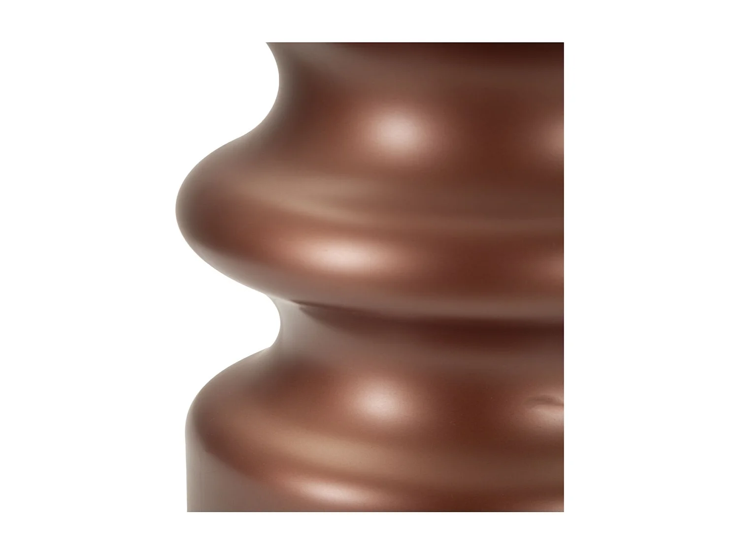 Lampe Design "Rosenthal" 56cm Marron