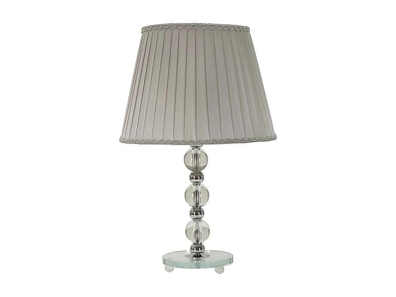 Lampe à Poser en Métal "Tolly" 48cm Argent
