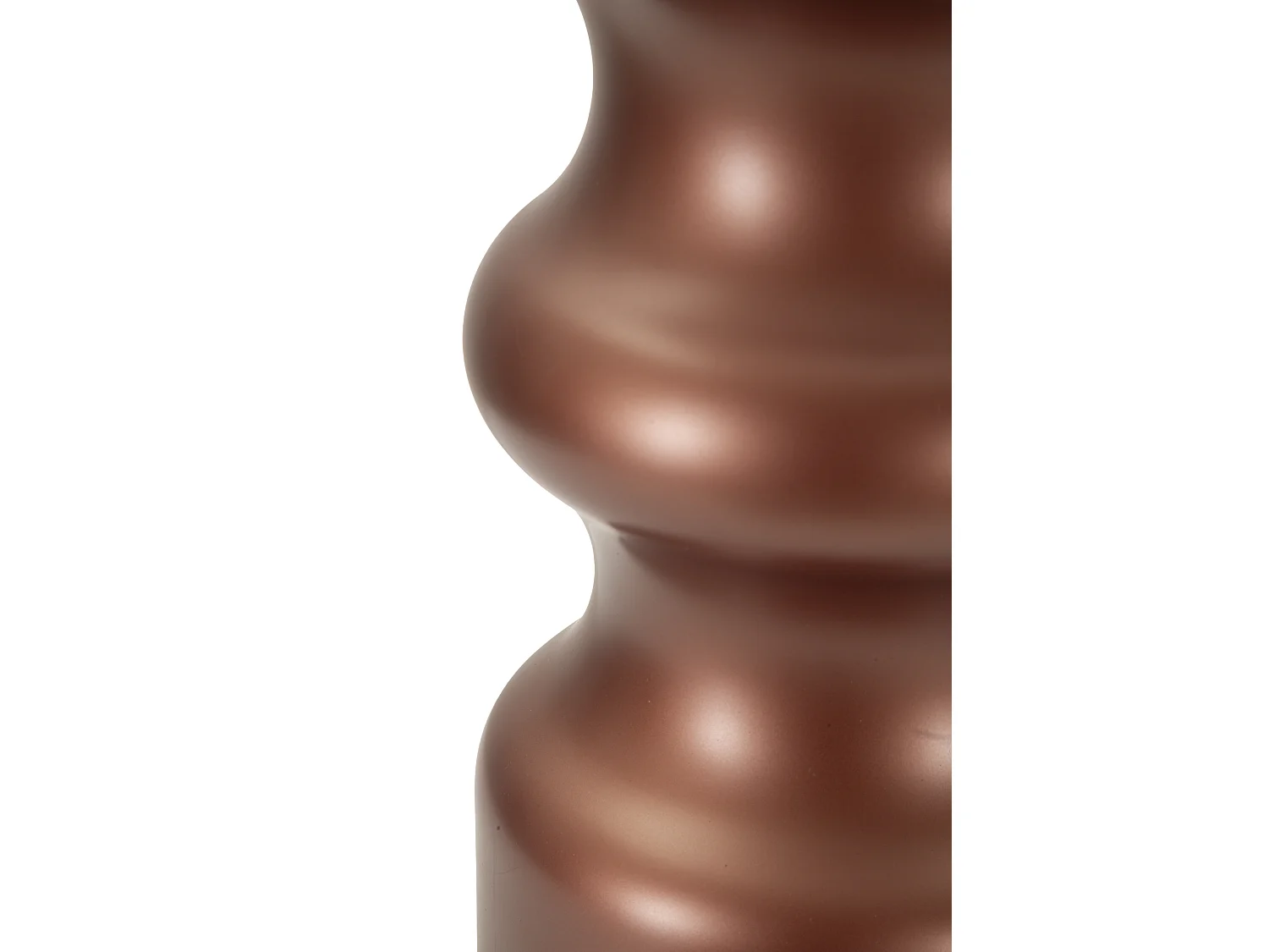 Lampe de table en verre marron cm ø 40,5x69,5