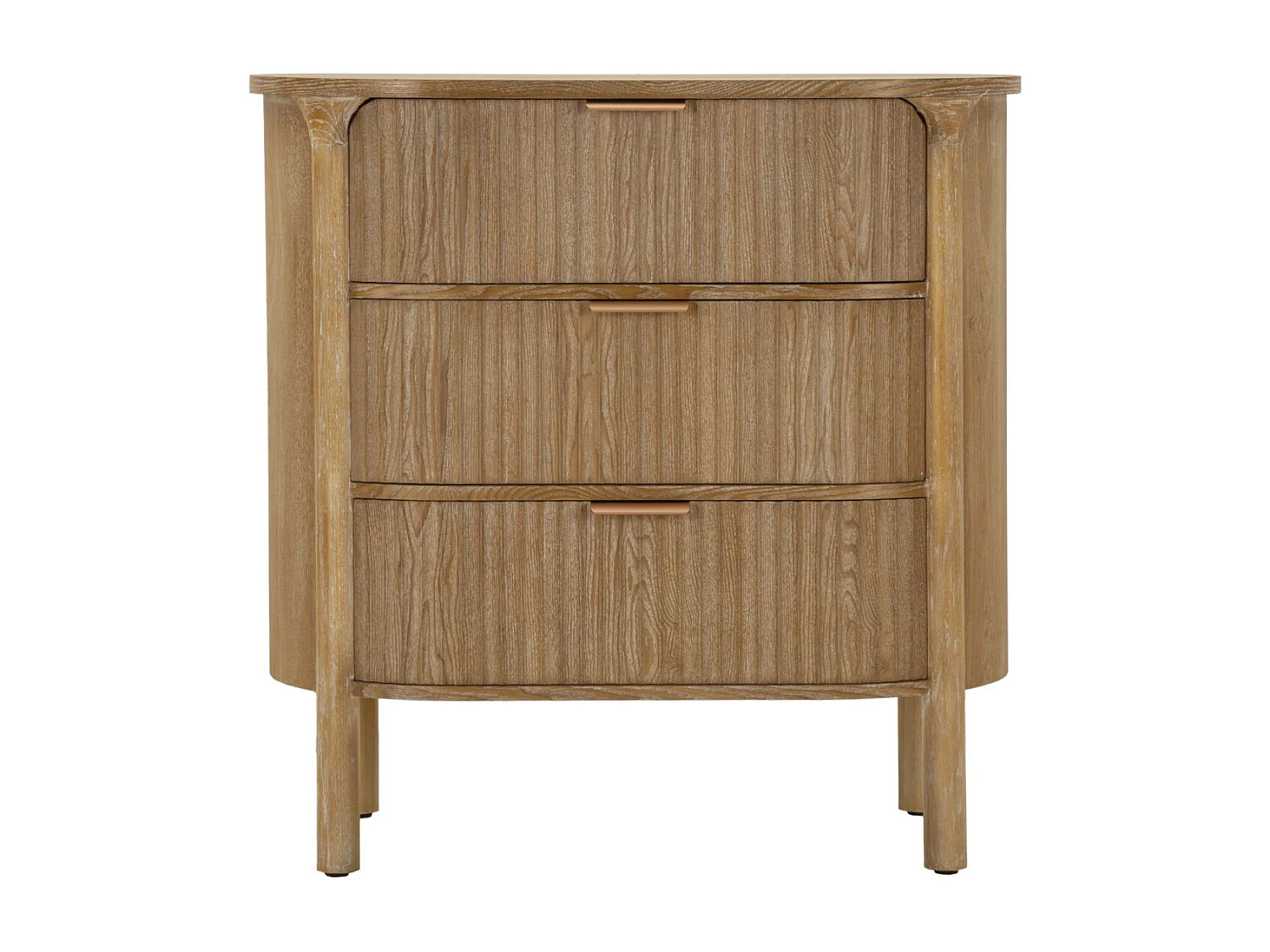 Commode 3 Tiroirs "Goteborg" 82cm Naturel