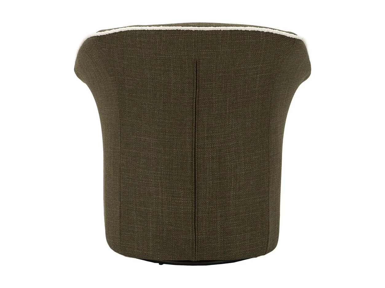 Fauteuil Pivotant Design "Siena" 83cm Vert