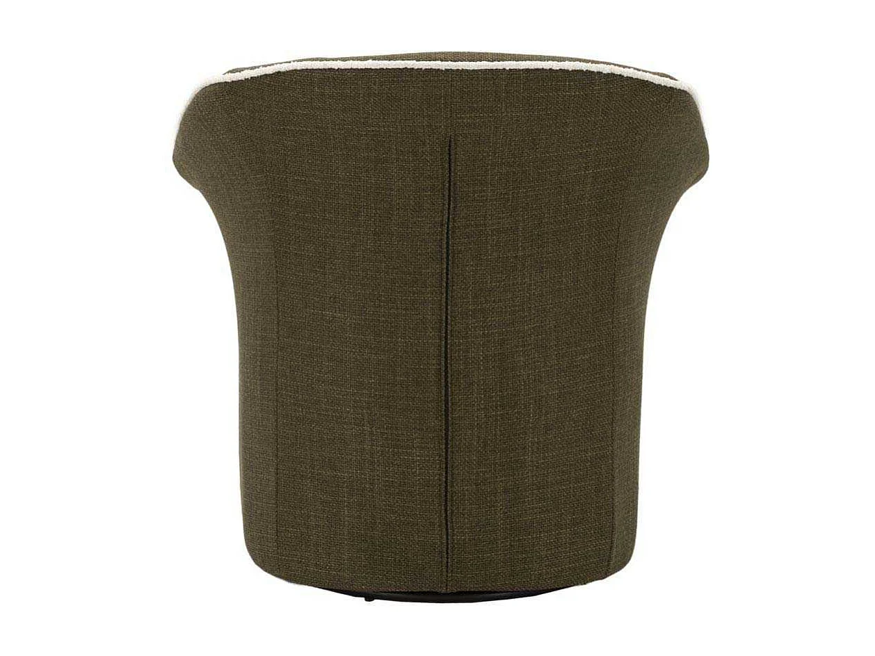 Fauteuil Pivotant Design "Siena" 83cm Vert