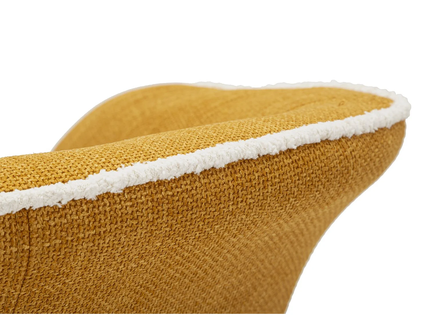 Fauteuil Pivotant Design "Siena" 83cm Moutarde