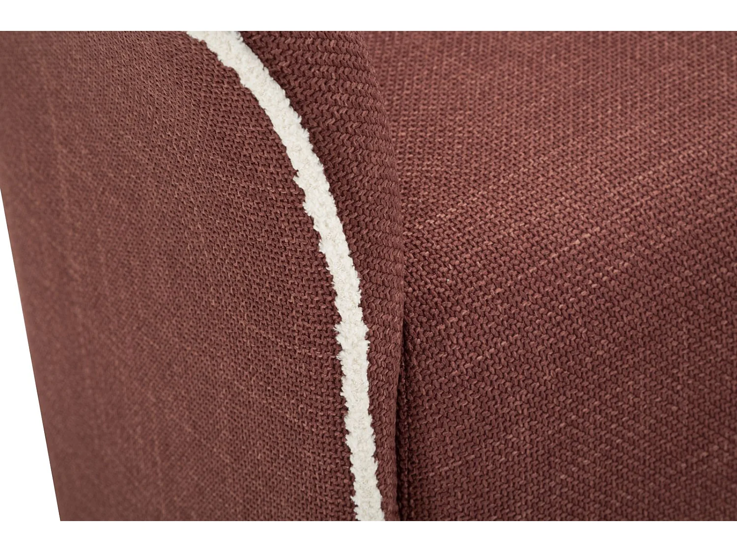 Fauteuil Pivotant Design "Siena" 83cm Bordeaux