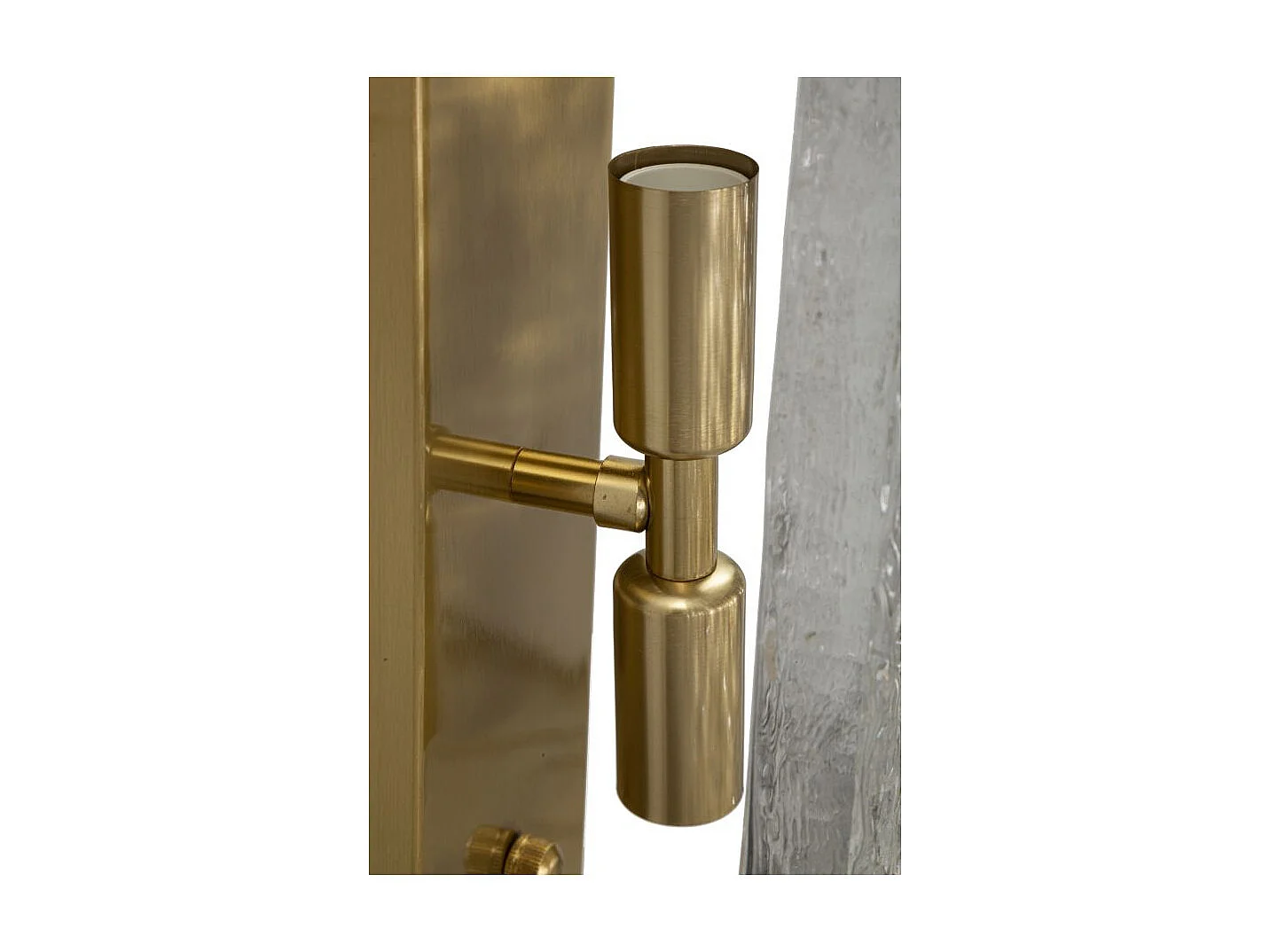 Applique Murale Design en Verre "Oblin" 36cm Or