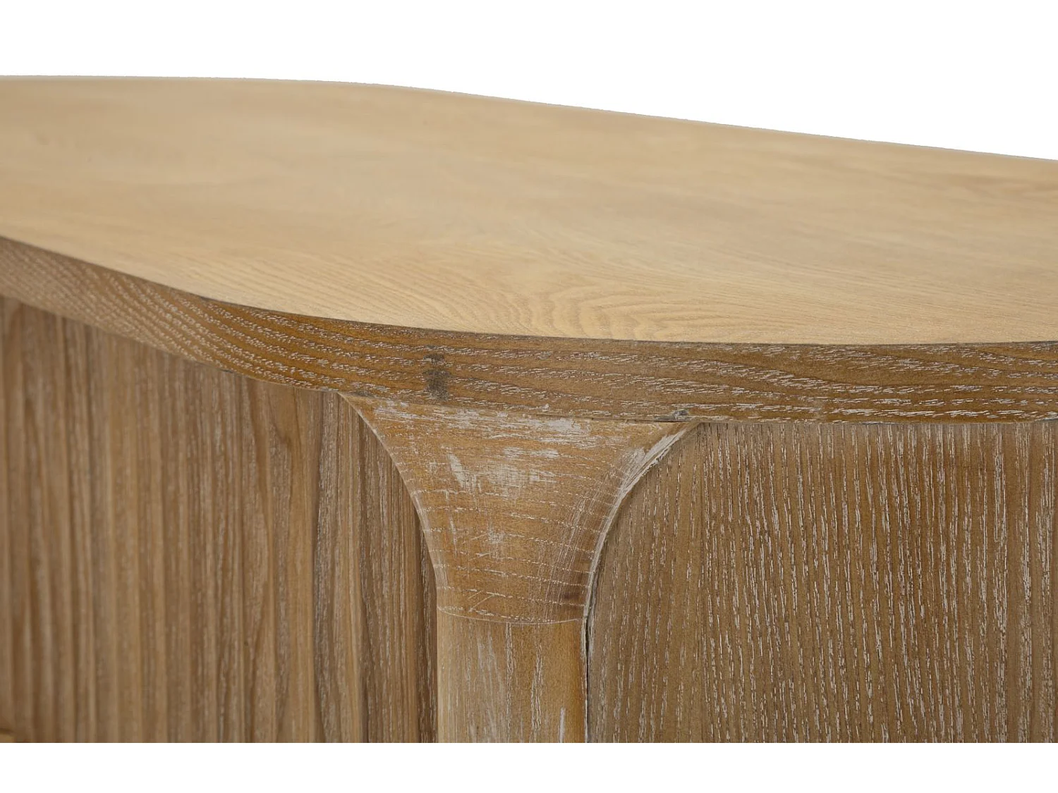 Console en Bois 1 Tiroir "Goteborg" 110cm Naturel