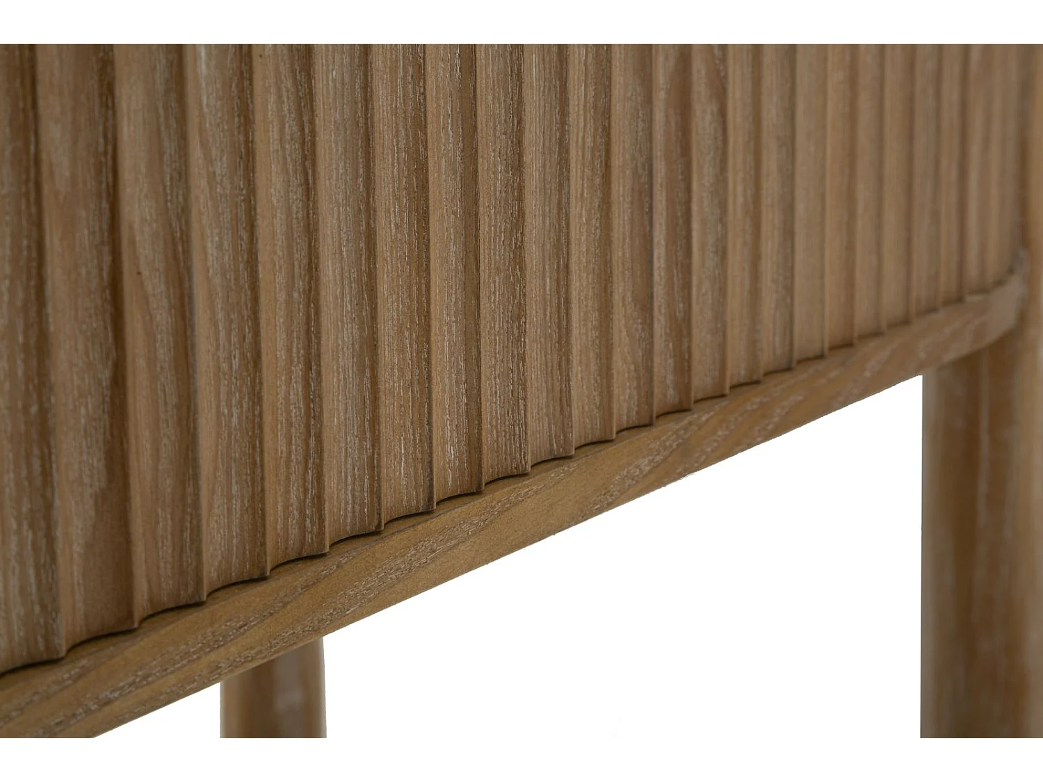 Console en Bois 1 Tiroir "Goteborg" 110cm Naturel