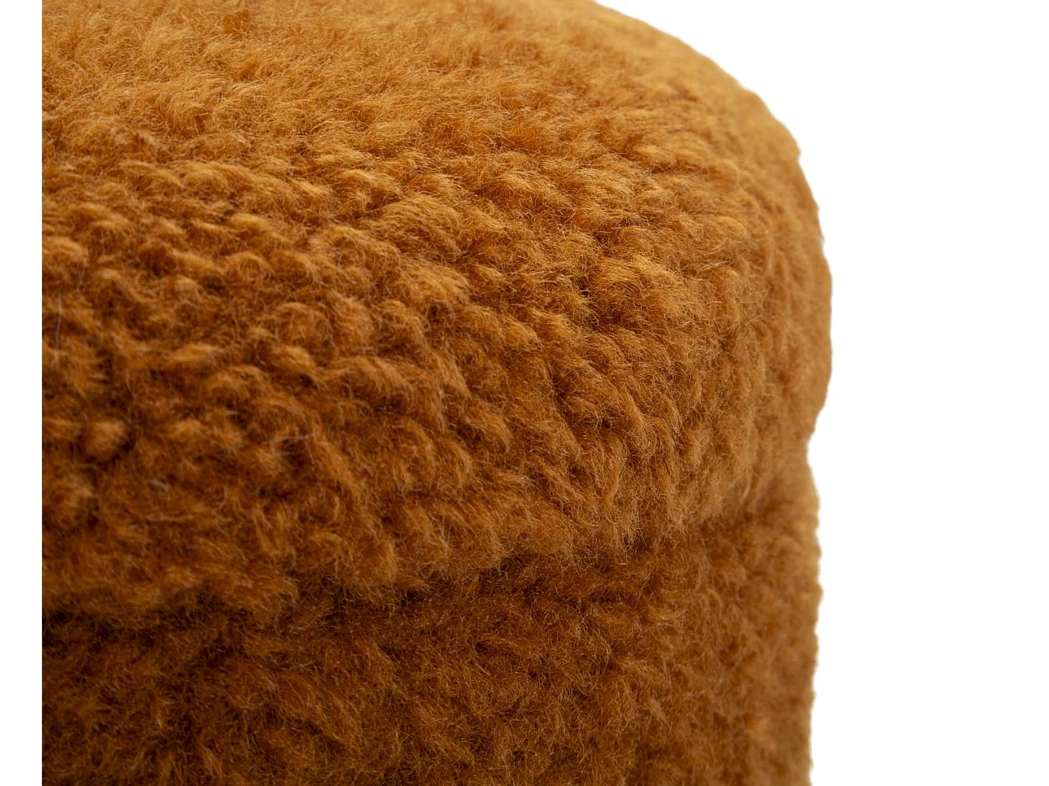 Lot de 2 Poufs Coffres "Saint Moritz" 47cm Marron