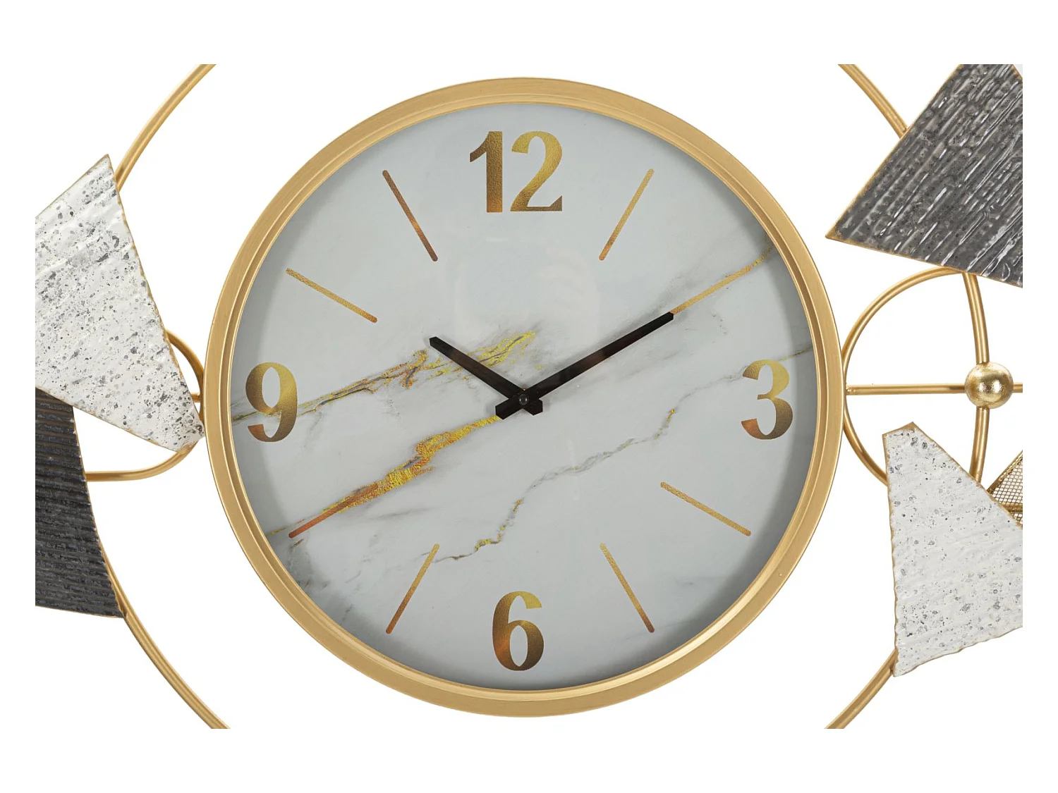 Horloge murale en métal multicolore cm 120x6x60