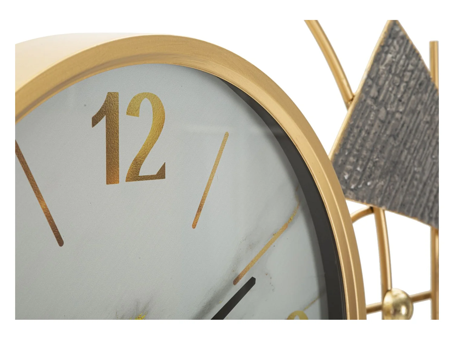 Horloge murale en métal multicolore cm 120x6x60