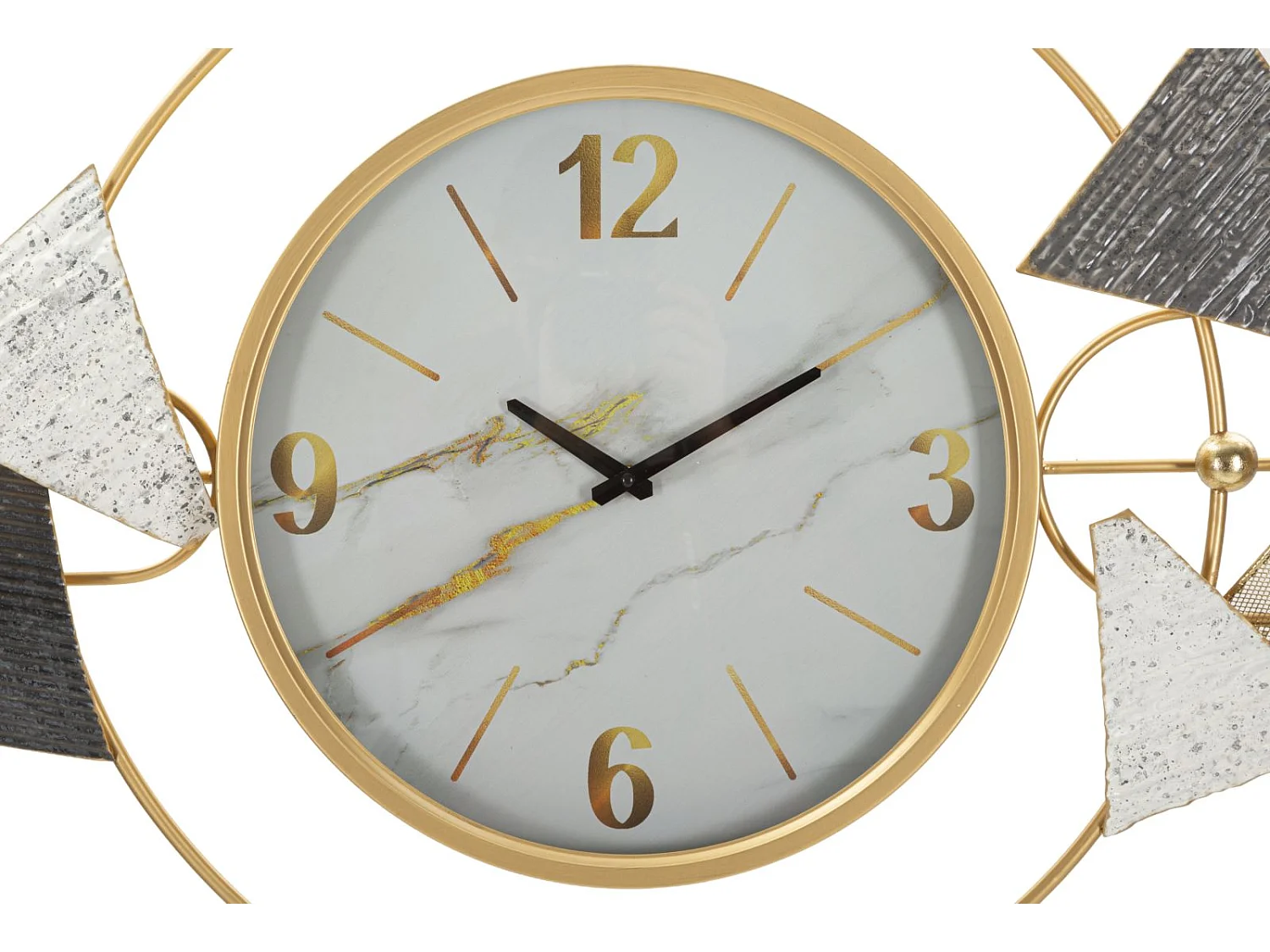 Orologio da muro in metallo multicolore cm 120x6x60