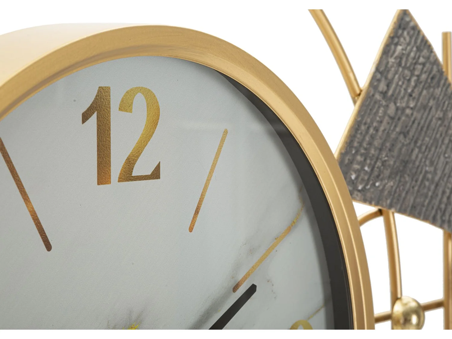 Orologio da muro in metallo multicolore cm 120x6x60