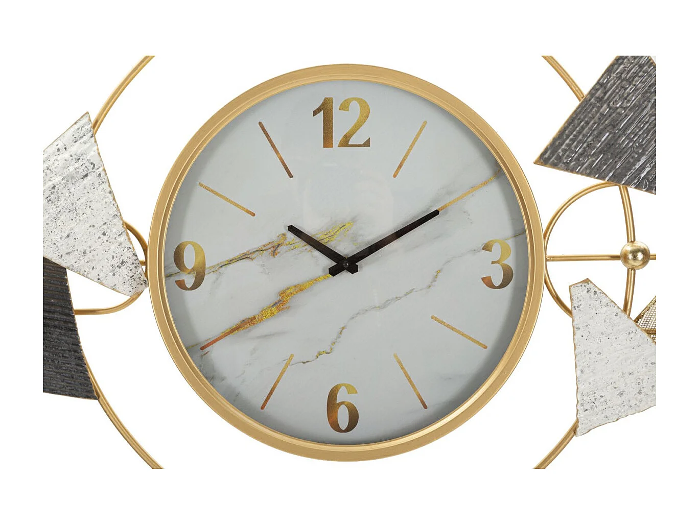 Orologio da muro in metallo multicolore cm 120x6x60