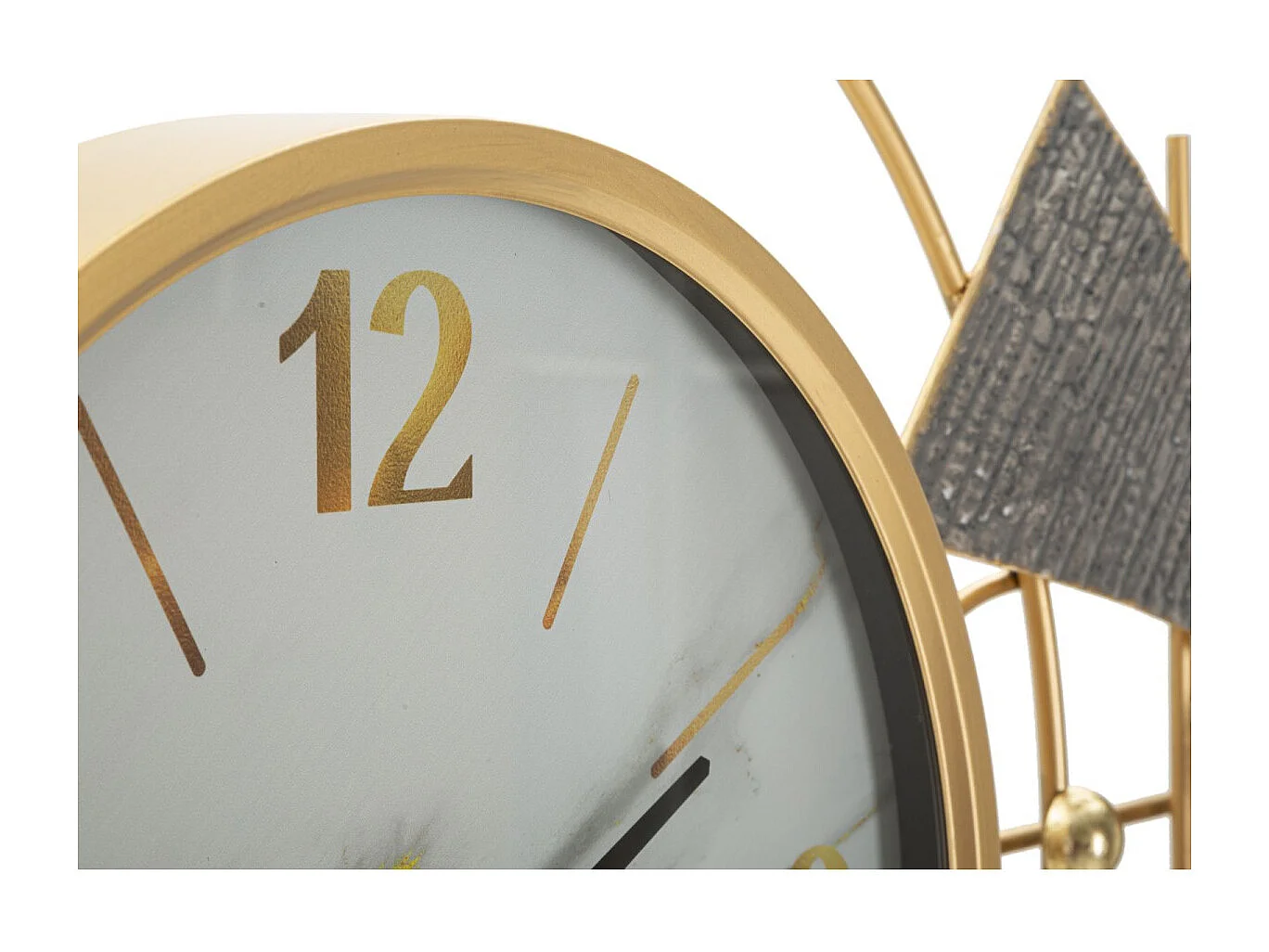 Orologio da muro in metallo multicolore cm 120x6x60