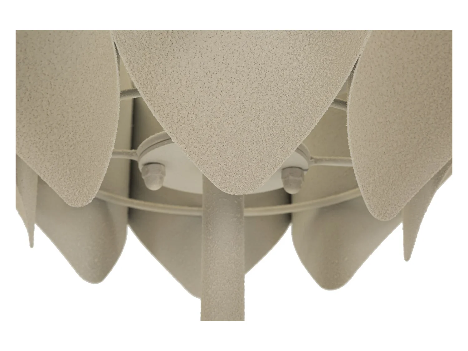 Lampadaire en métal crème cm 39,5x155