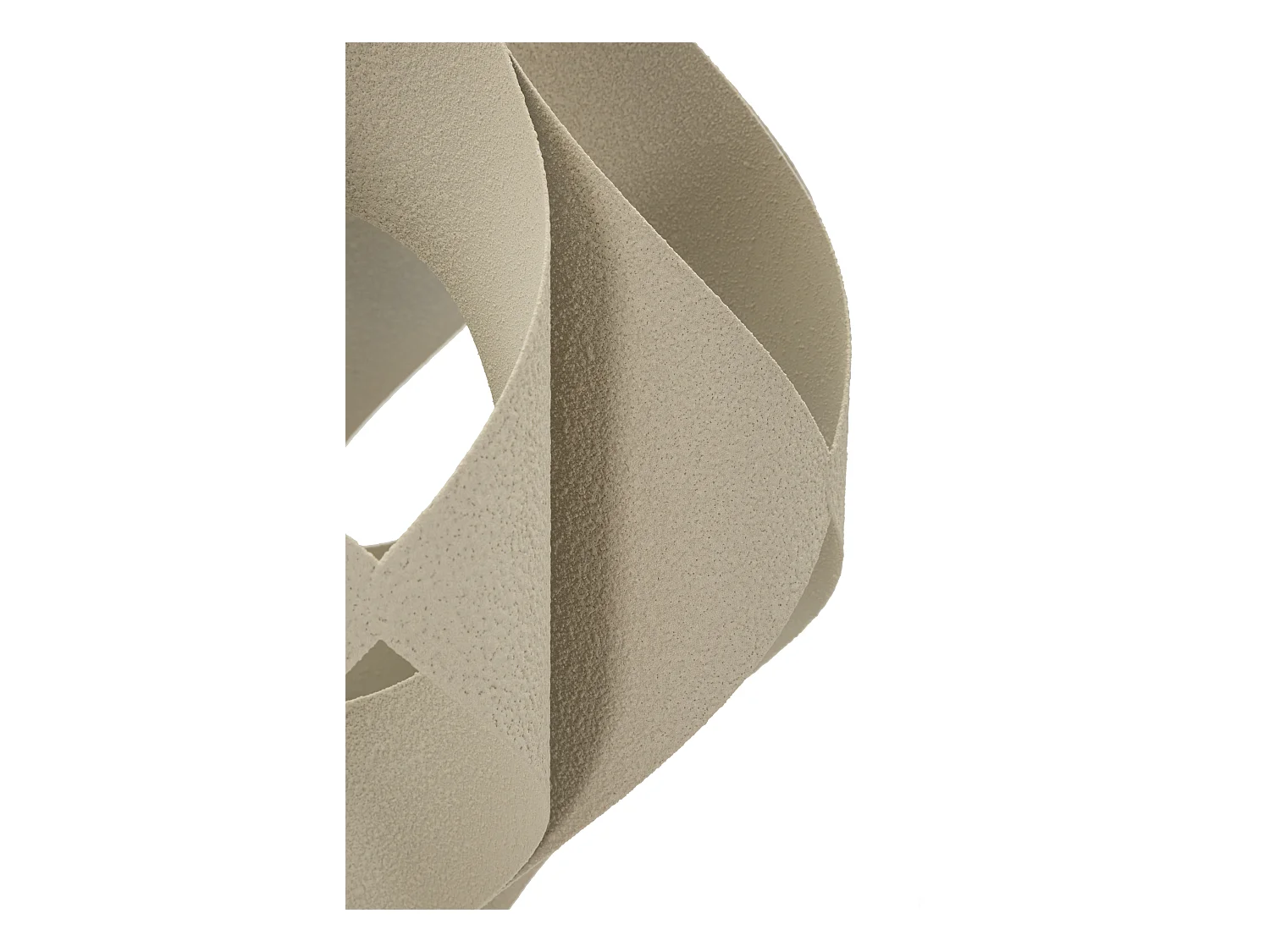 Lampadaire en métal crème cm 39,5x155