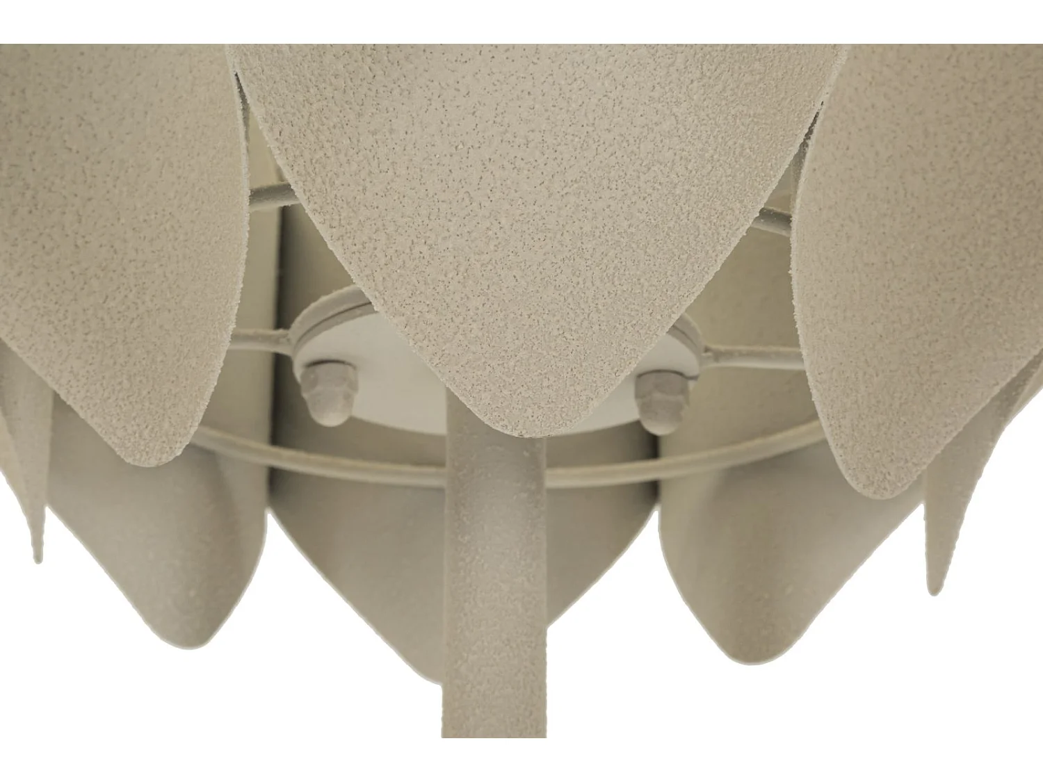 Lampadaire en métal crème cm 39,5x155