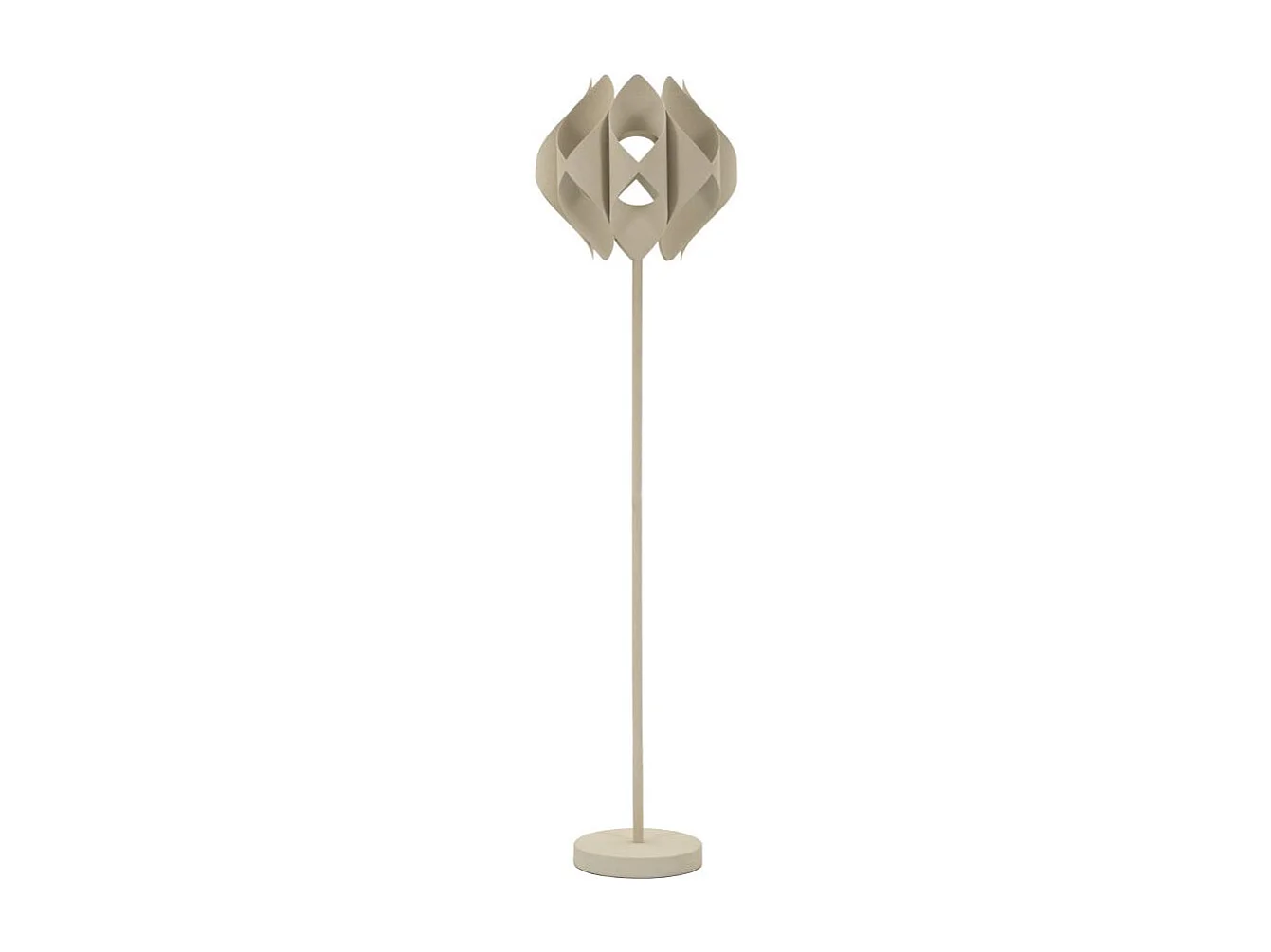 Lampadaire Design "Space" 155cm Crème