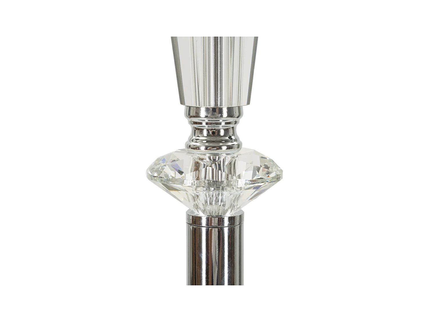 Lampadaire en Métal "Tolly" 164cm Argent