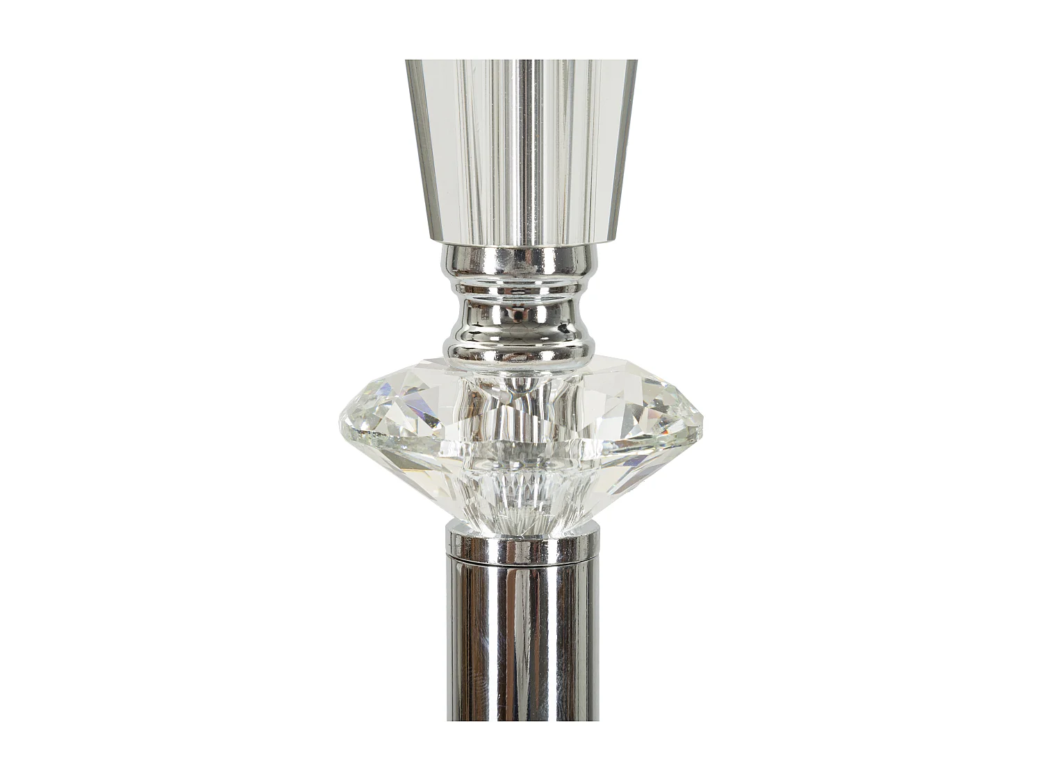 Lampadaire en Métal "Tolly" 164cm Argent