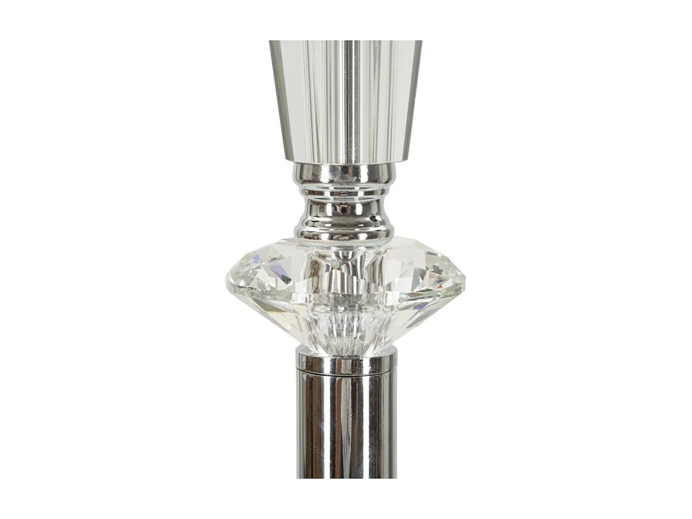 Lampadaire en Métal "Tolly" 164cm Argent